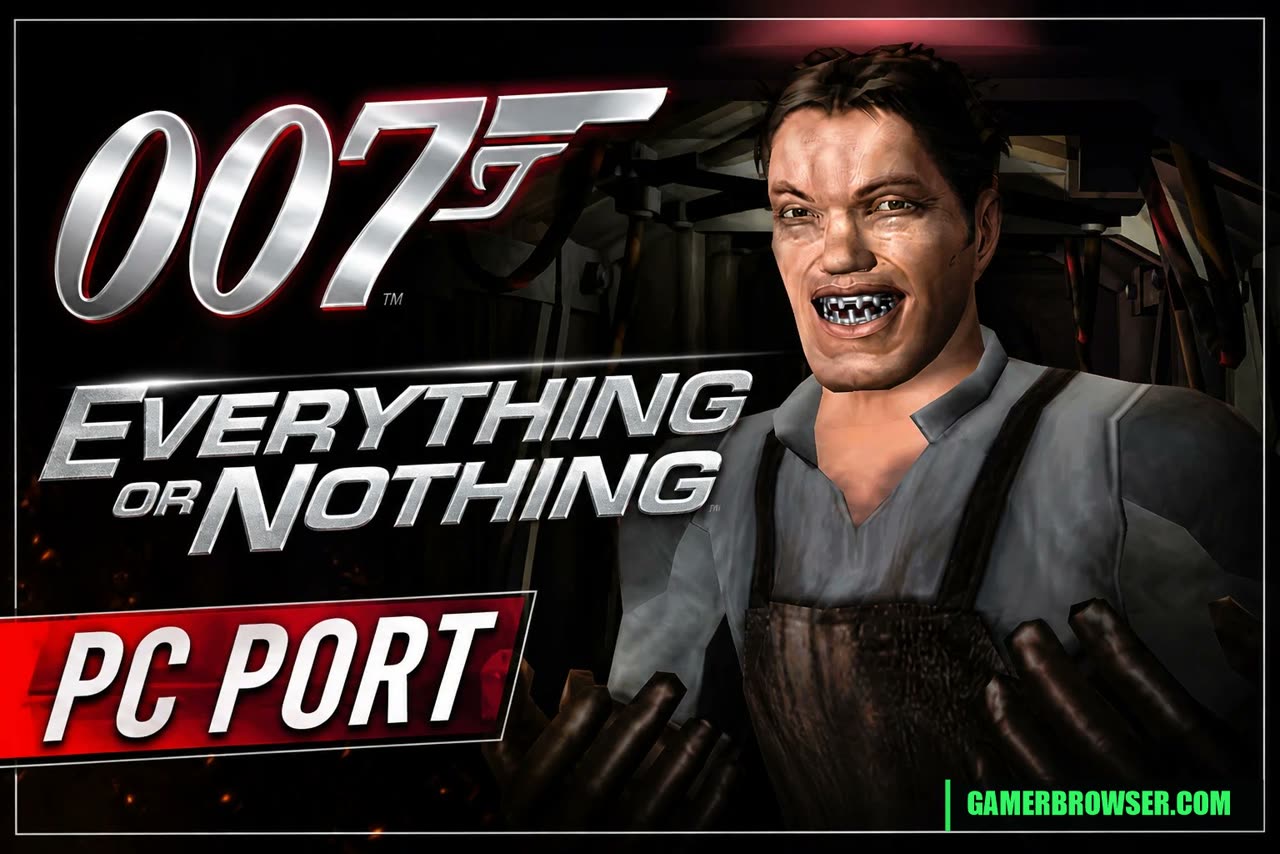 007: Everything or Nothing original Xbox recomp hits v1.0.0 with a one-click Windows launcher