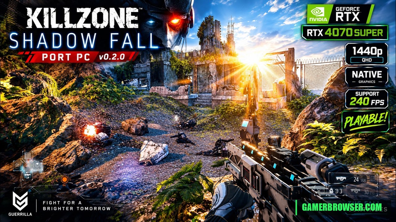 Killzone Shadow Fall gets a native Windows port, whole campaign playable in public beta