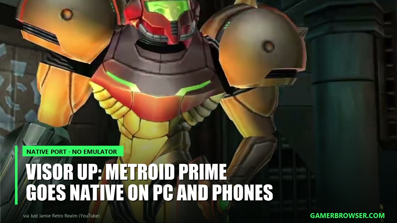 Metroid Prime native port: PC, Linux, Mac and Android