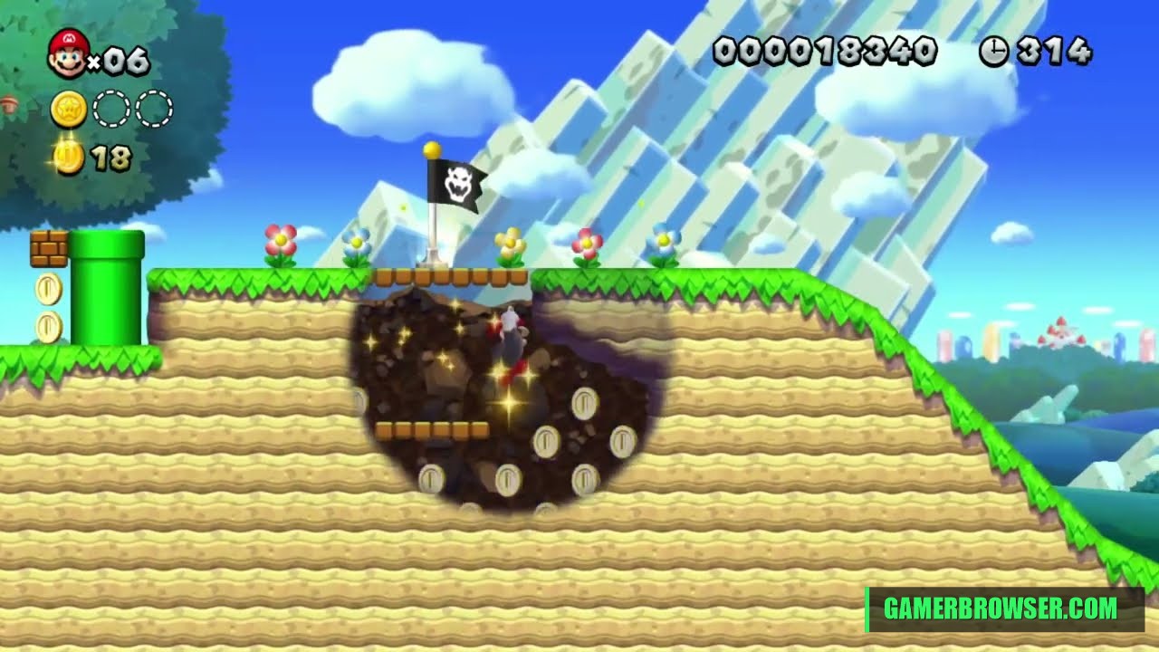 NSMBU Recomp: New Super Mario Bros. U (Wii U) as a native program for Windows, Linux and macOS