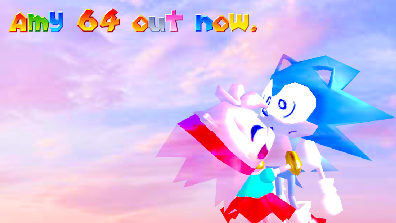 Sonic Character: Rebooted: play Super Mario 64 as Sonic and Amy, with their own movesets