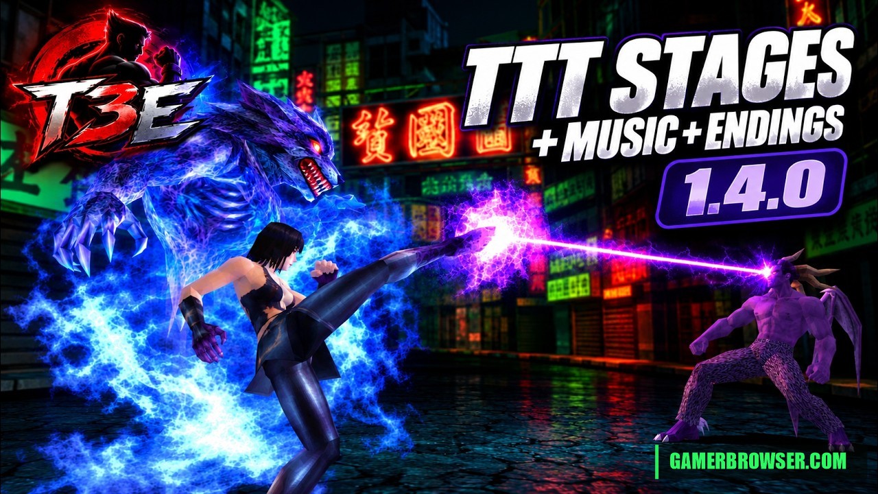 Tekken 3 Expanded: mashup puts Tekken Tag Tournament's 18 extra fighters into Tekken 3, v1.4.1