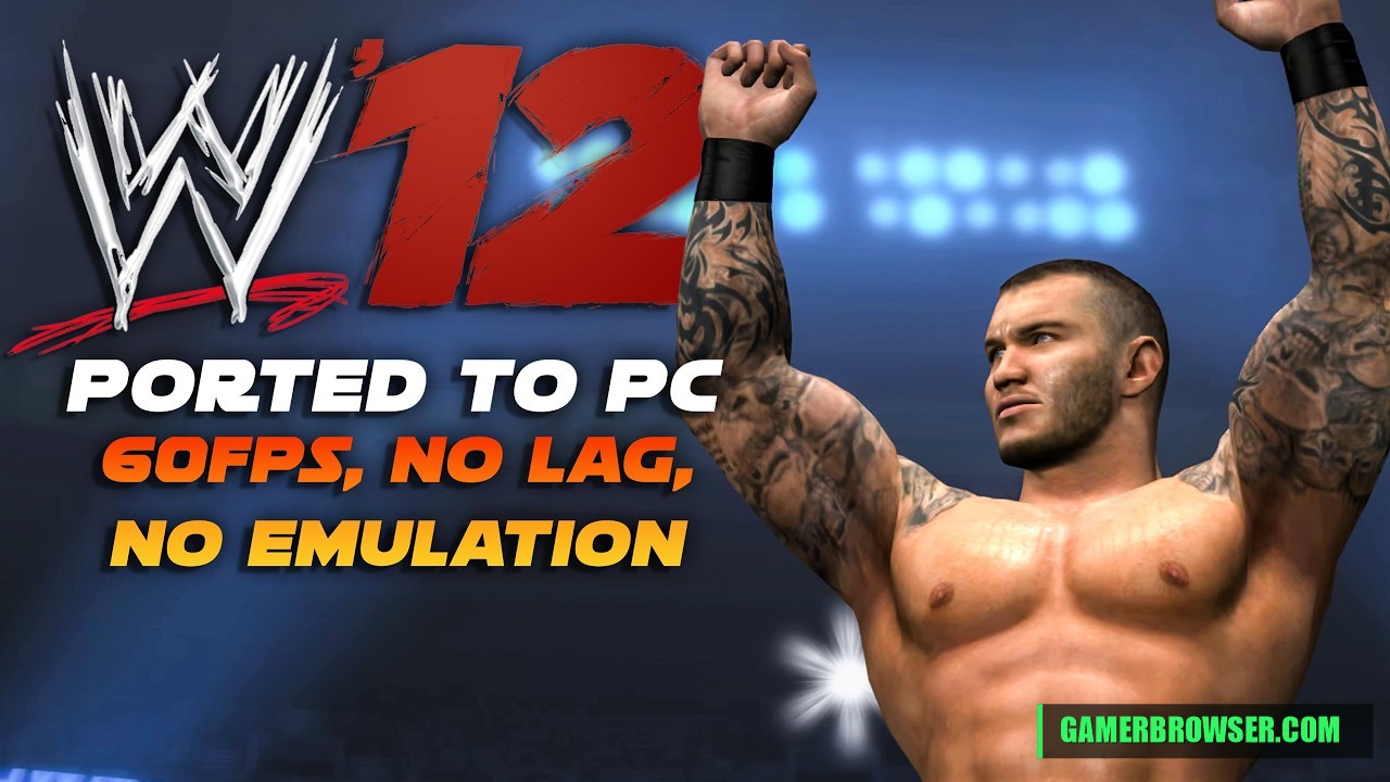 WWE '12 PC: the Xbox 360 wrestling game statically recompiled for Windows, now with Android alphas