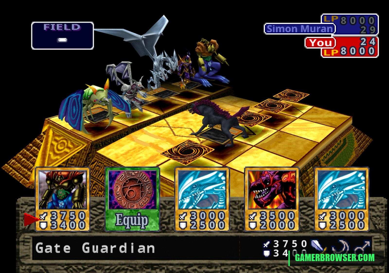 Yu-Gi-Oh! Forbidden Memories rebuilt from decompiled source for PC